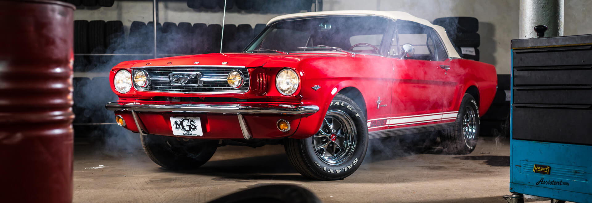 1966 Ford Mustang Cabrio mieten und selber fahren